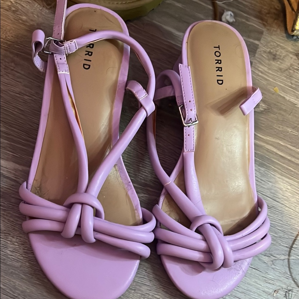 Torrid Women's Purple Sandals